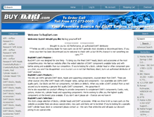 Tablet Screenshot of buydart.com
